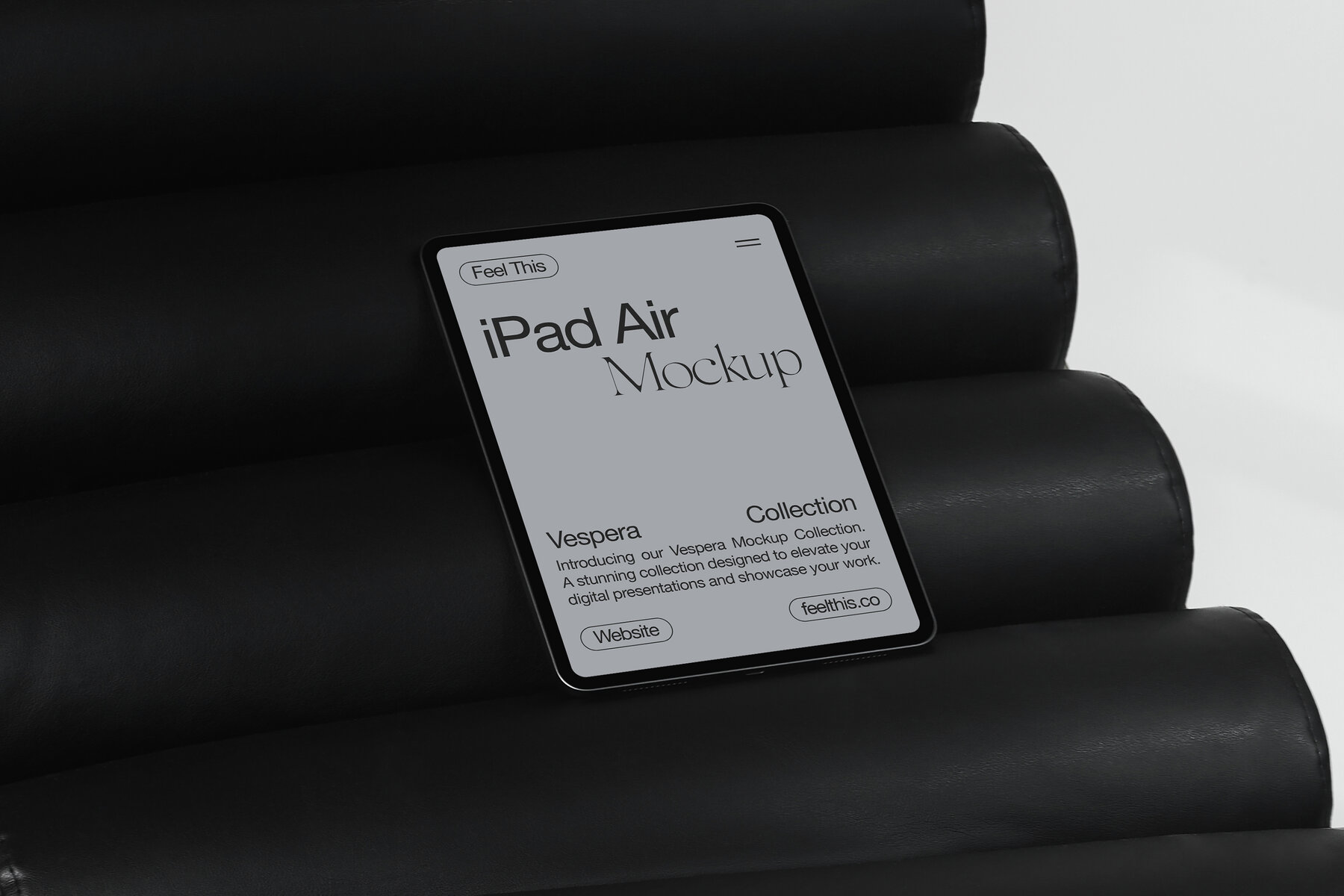 iPad Air Mockups for Photoshop PSD 4