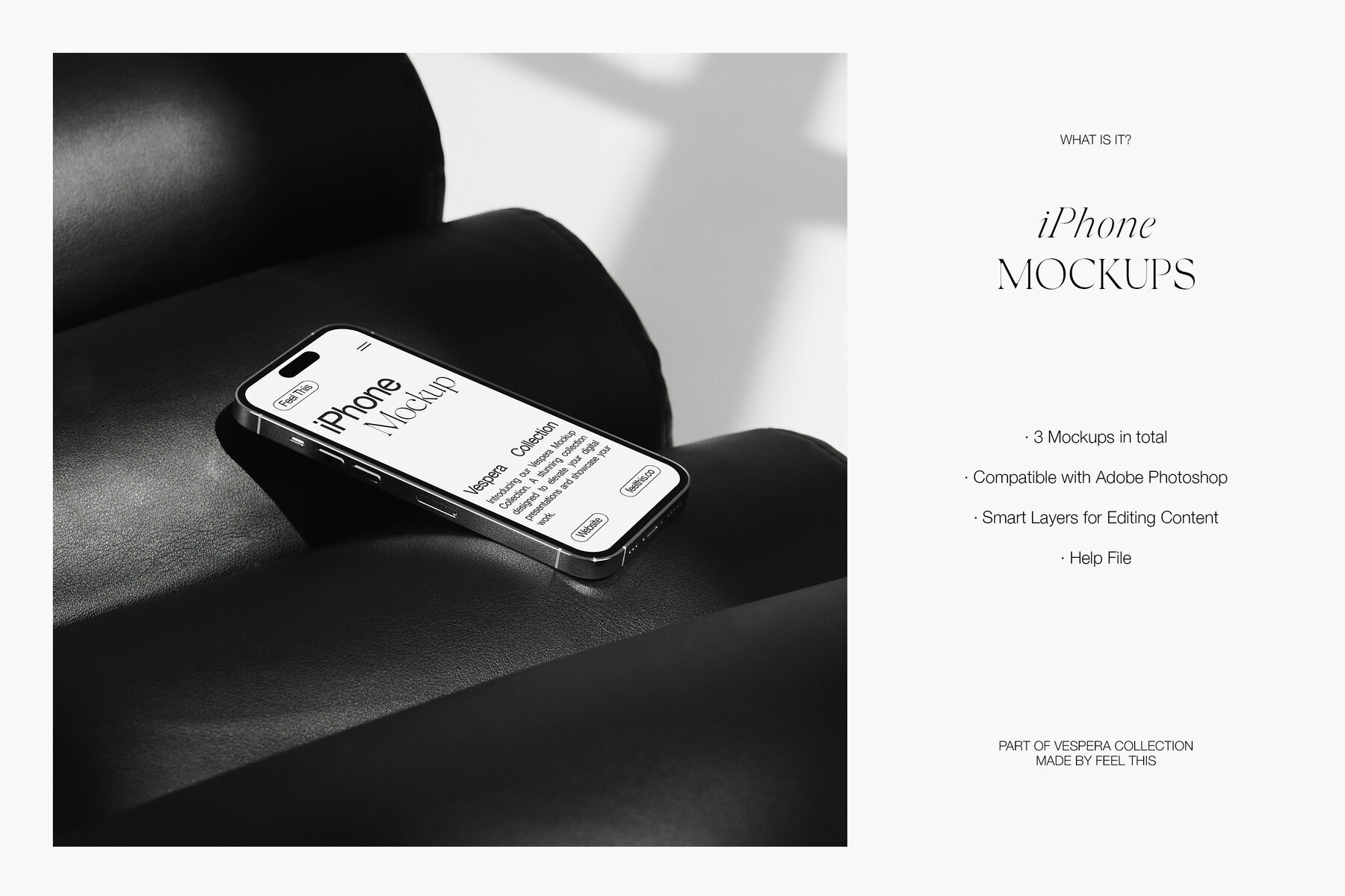 iPhone Mockups for Photoshop PSD 2