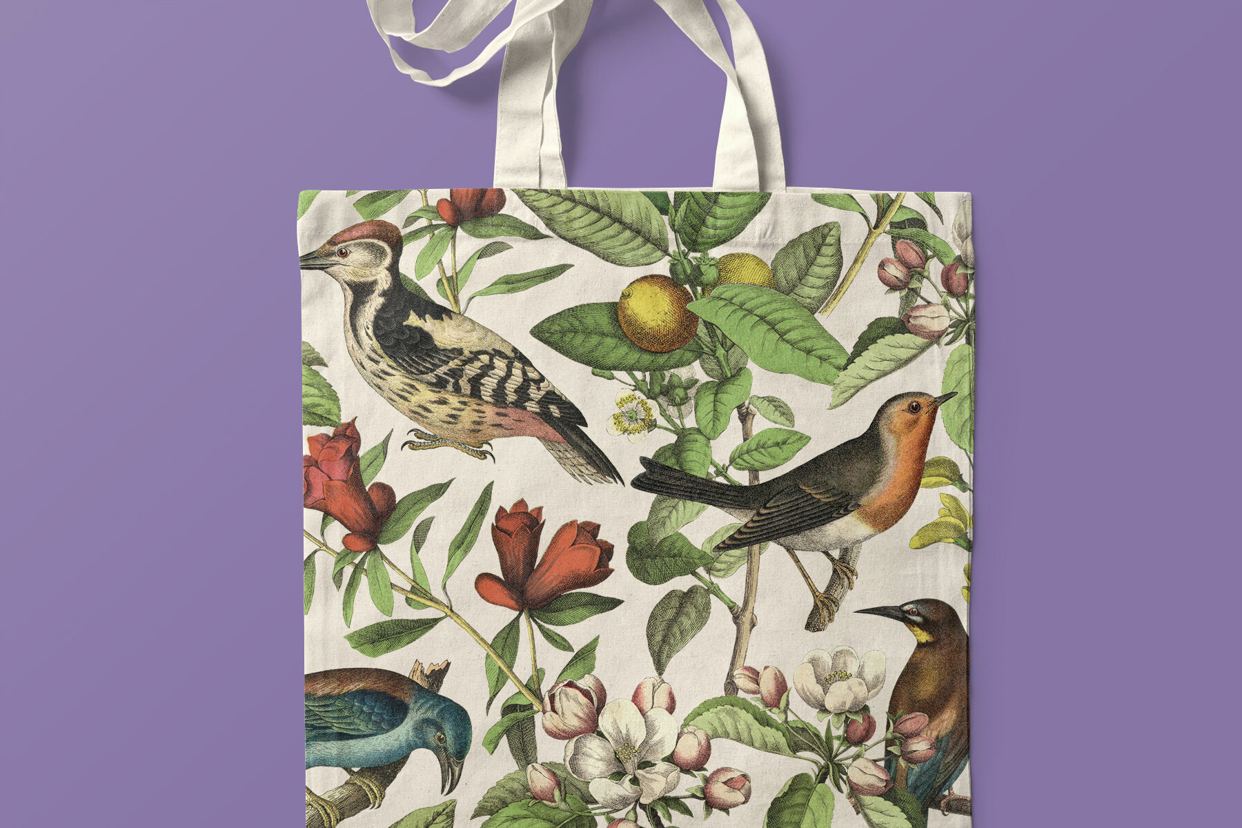 Bird   s Garden Vintage Pattern and Graphics 4