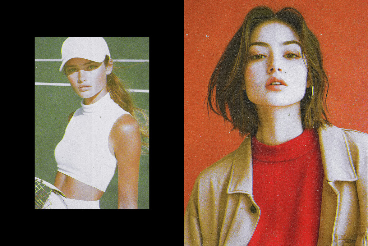 Retro Paper Photo Effect 4