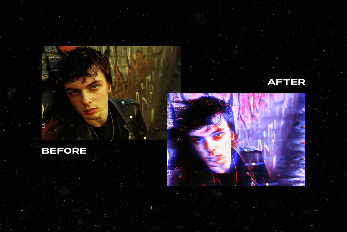 Y2K Halftone Photo Effect 9