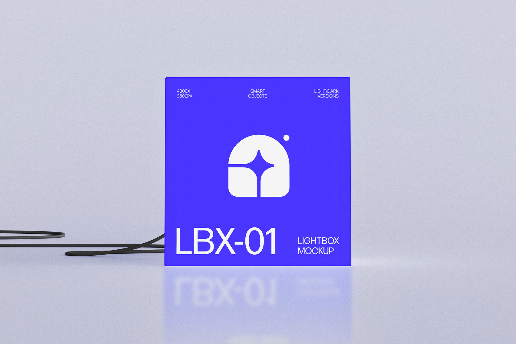 Frameless Lightbox Signage Mockups 4