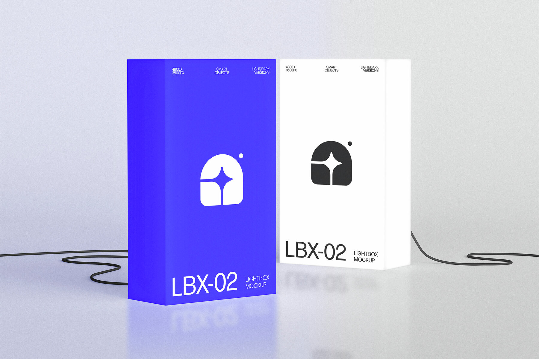 Frameless Lightbox Signage Mockups 7