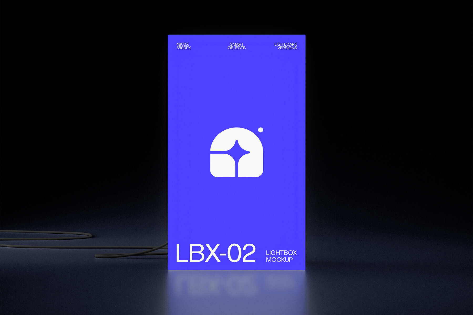 Frameless Lightbox Signage Mockups 8