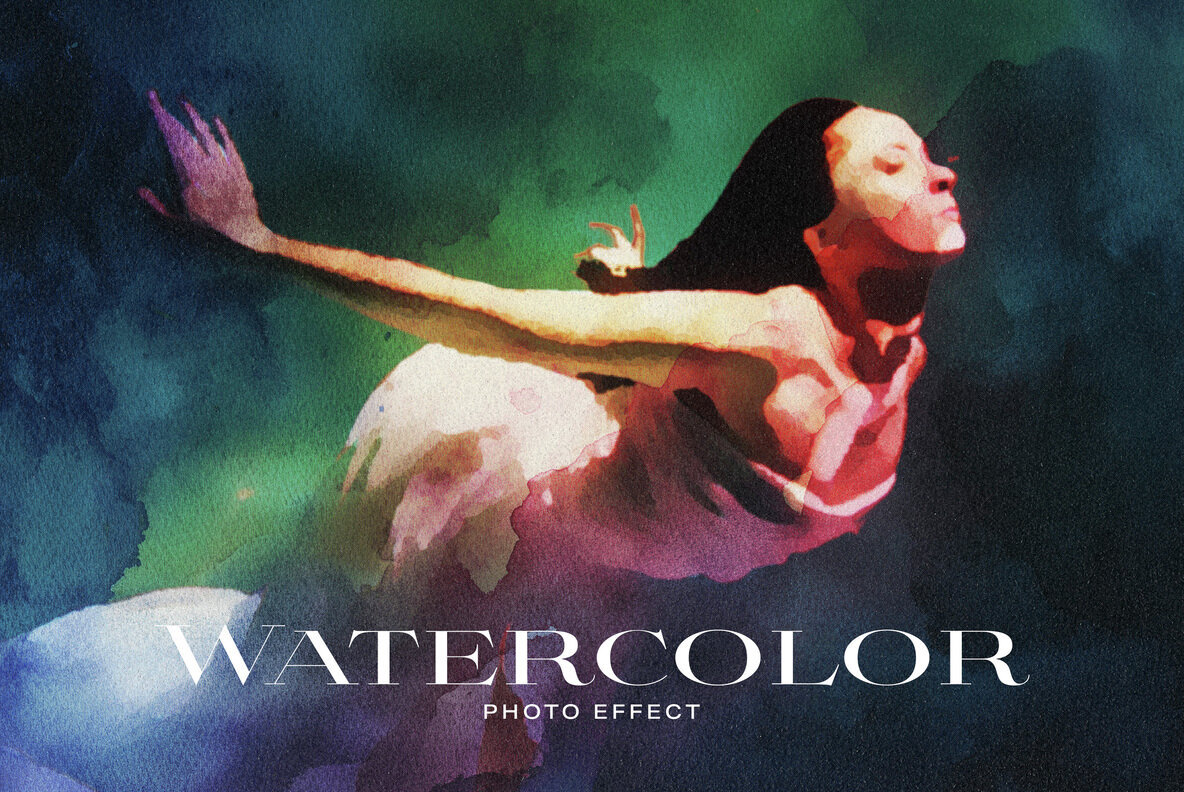 Watercolor Style Photo Effect 1