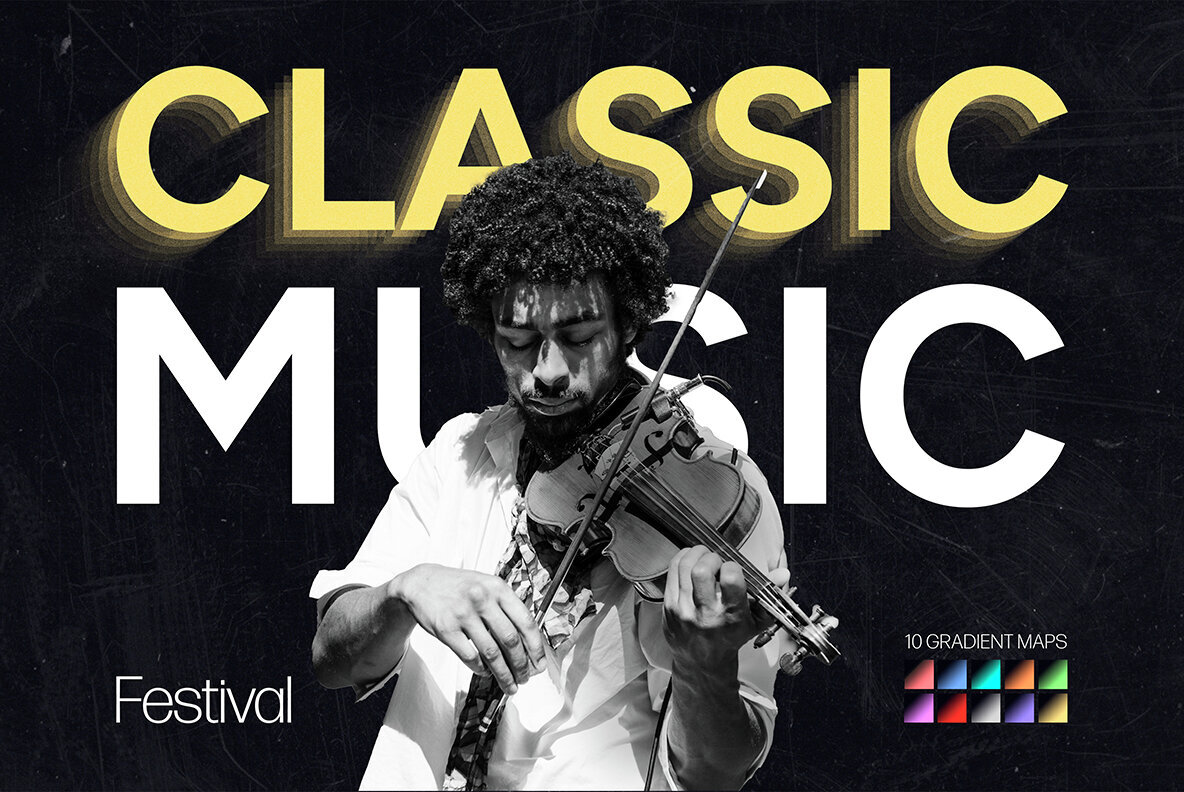 Layered Echo Text Effect 2