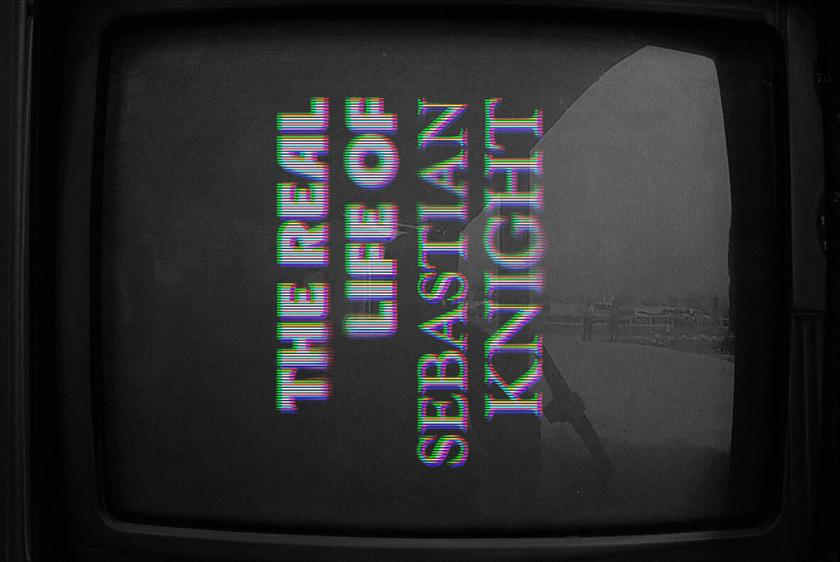 Glitch VHS Text Effect 7