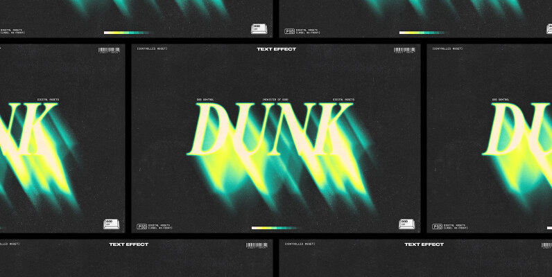 Dunk Text Effect