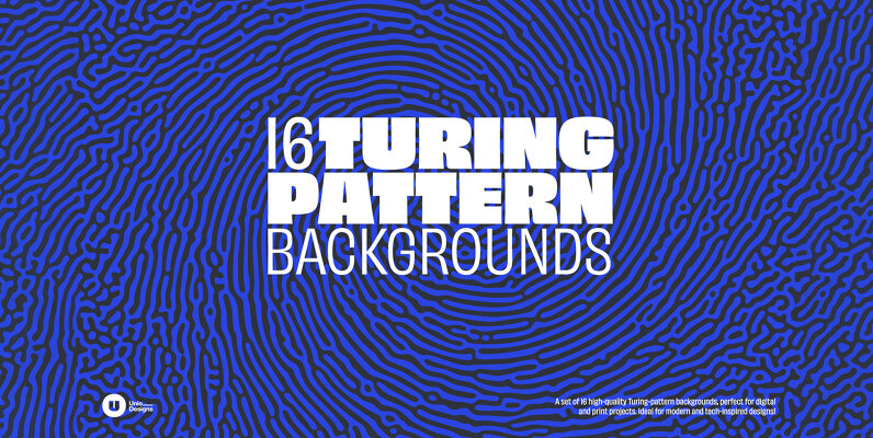 Turing Patterns   16 Backgrounds