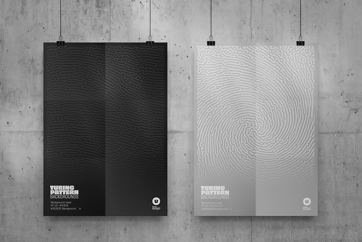 Turing Patterns   16 Backgrounds 9