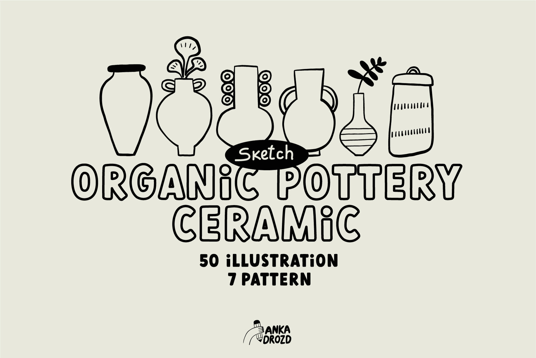 Sketch Pottery Ceramic 1