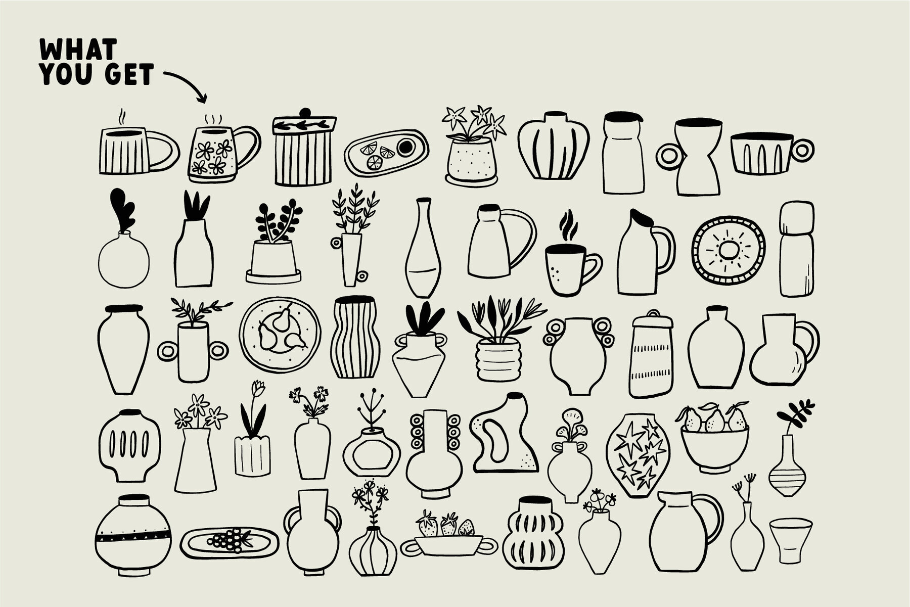 Sketch Pottery Ceramic 3