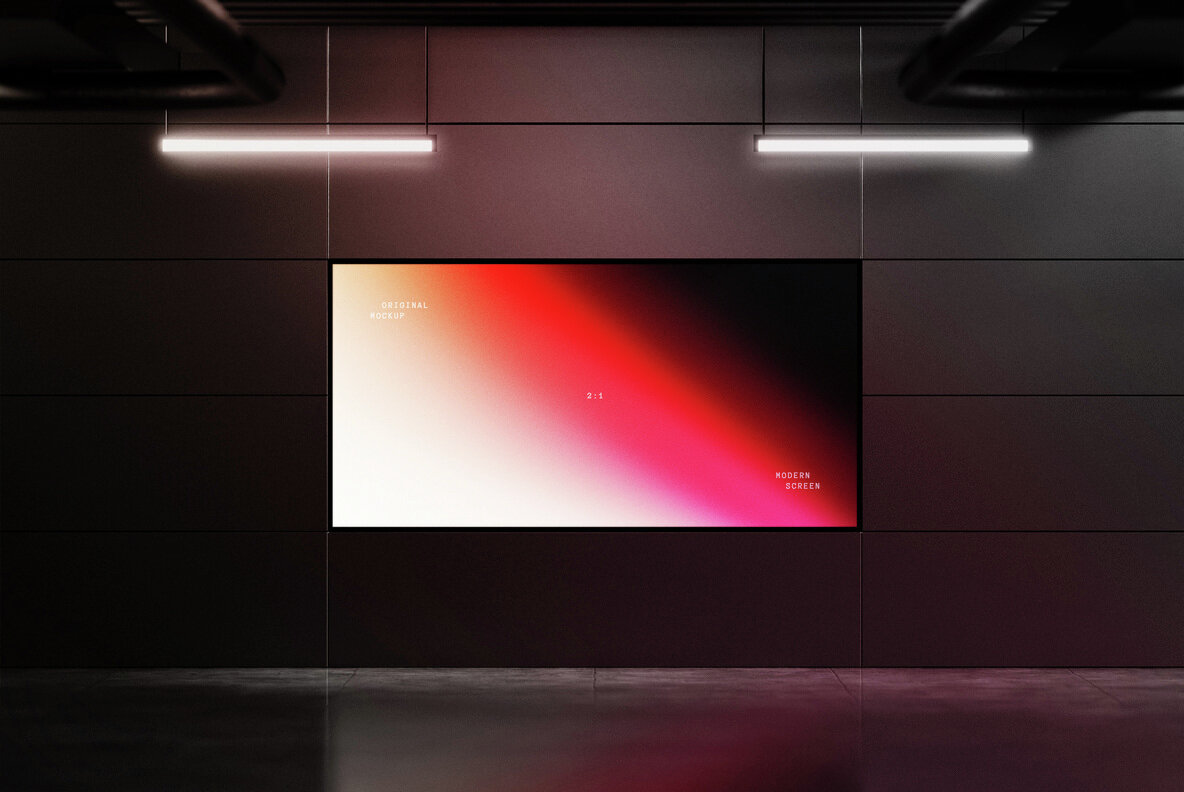 Digital Screen Display Mockups 5