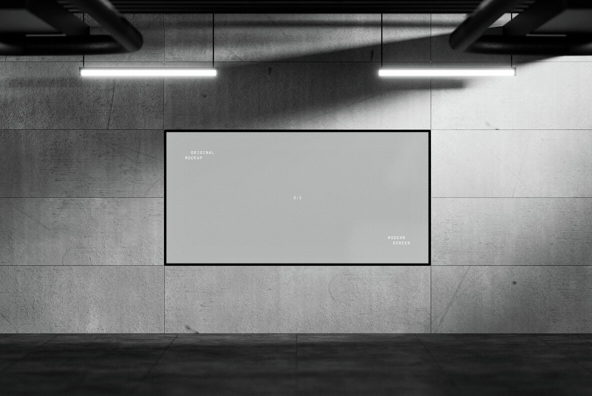 Digital Screen Display Mockups 6