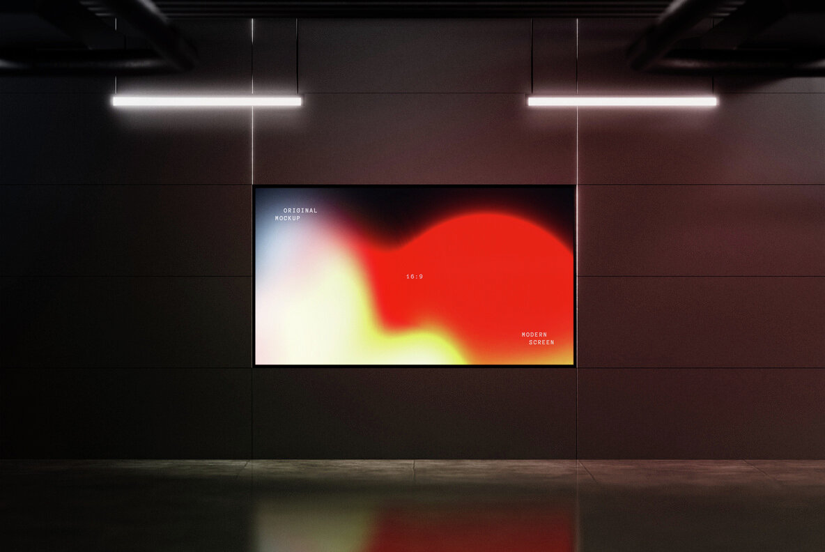 Digital Screen Display Mockups 7