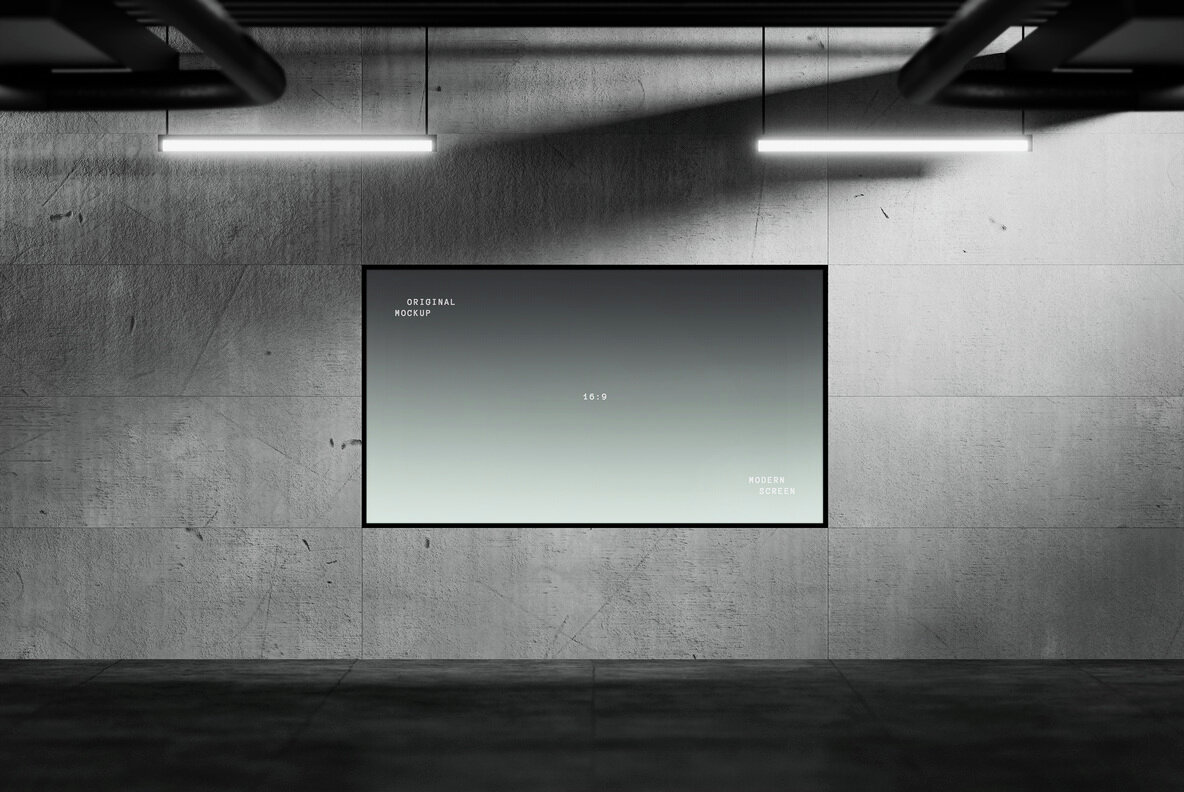 Digital Screen Display Mockups 8