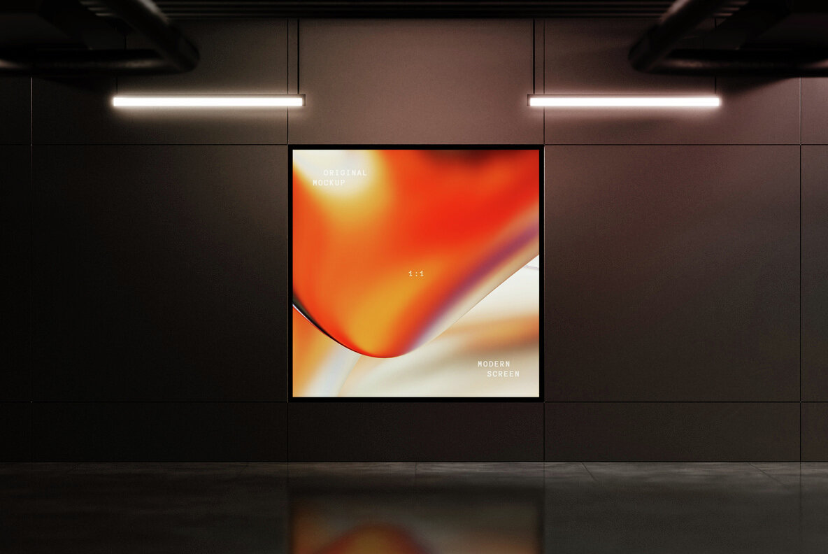 Digital Screen Display Mockups 9