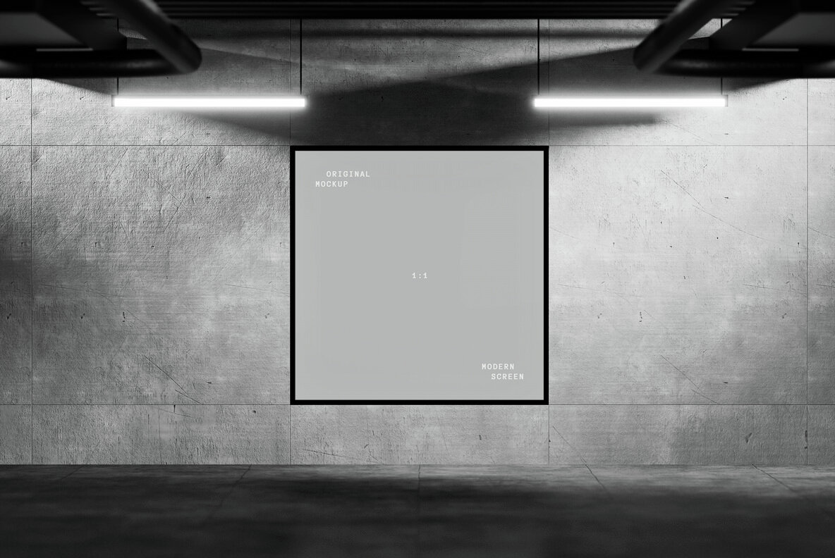 Digital Screen Display Mockups 10