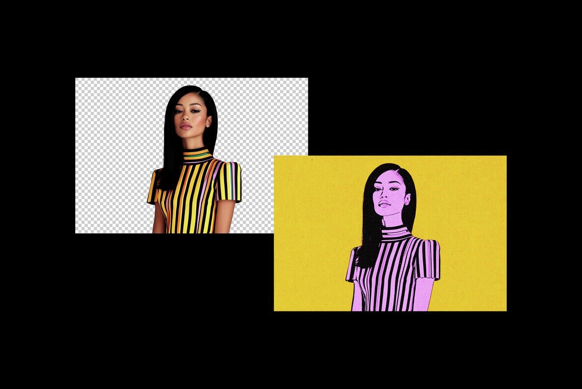 Comic Duotone Photo Effect 5