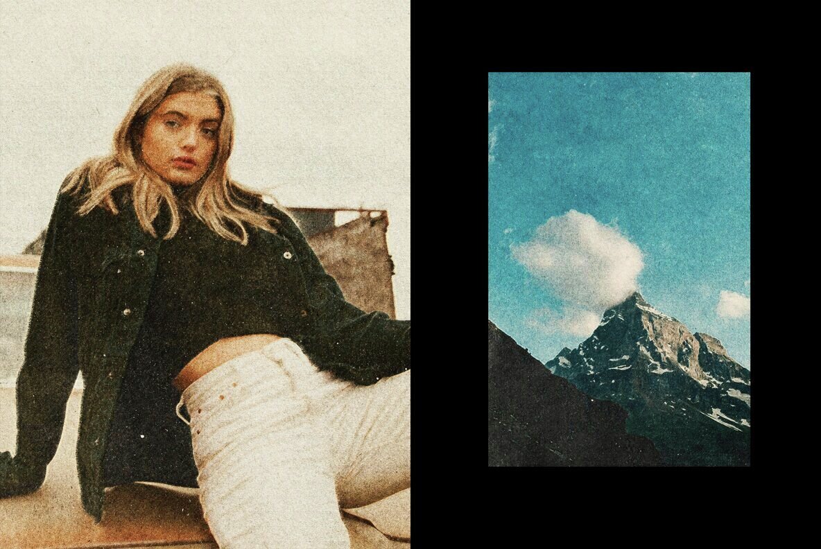 Vintage Postcard Photo Effect 2