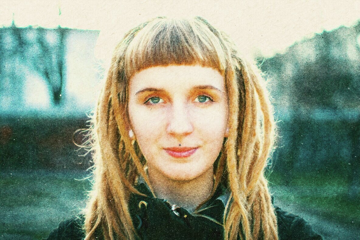 Vintage Postcard Photo Effect 3