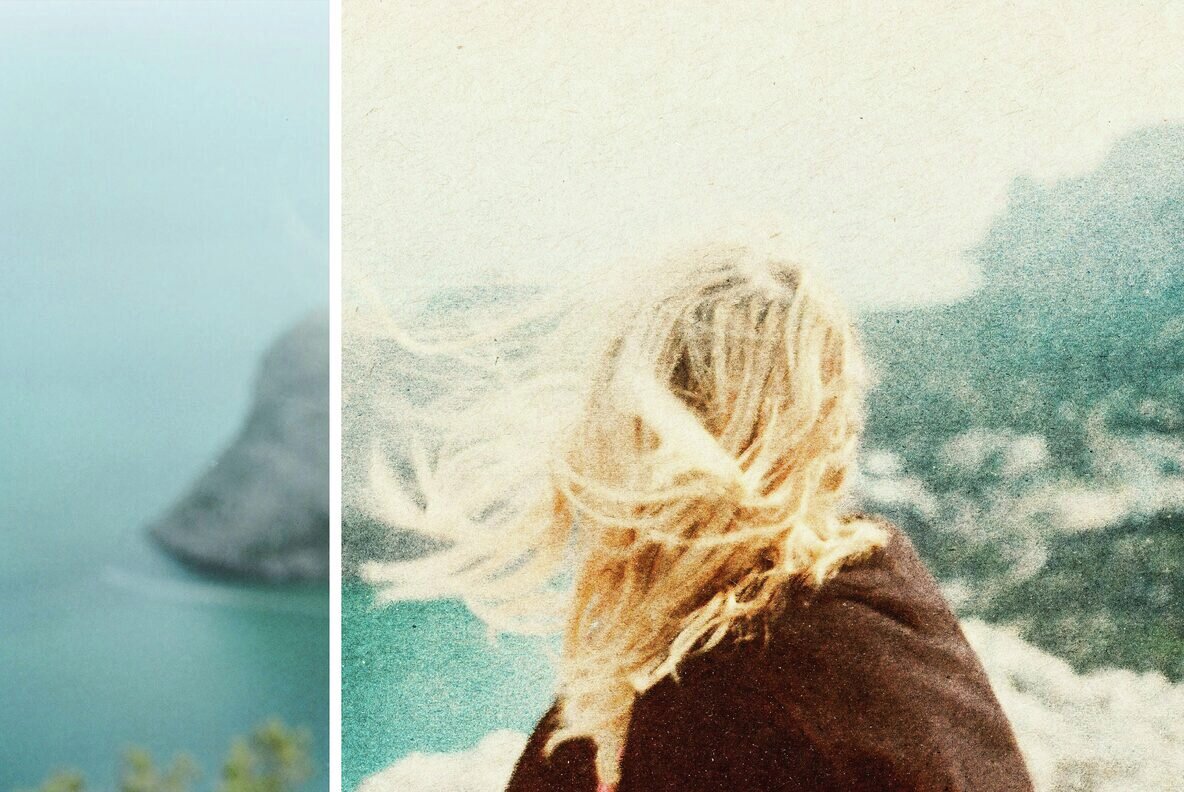 Vintage Postcard Photo Effect 5