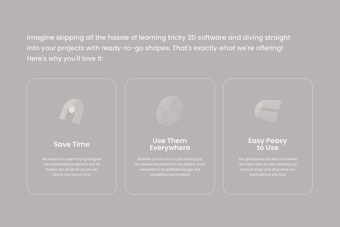 180 Modern Natural 3D illustrations 9