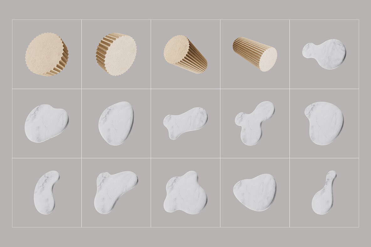 180 Modern Natural 3D illustrations 11