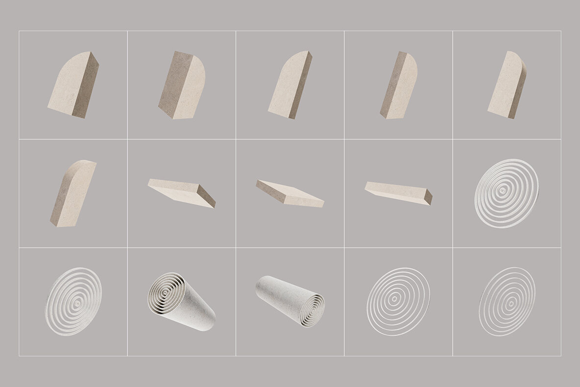 180 Modern Natural 3D illustrations 20