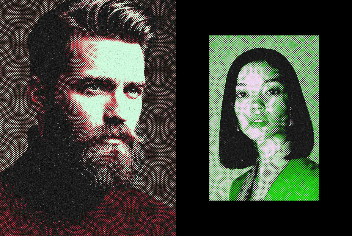 Vintage Engraving Photo Effect 6