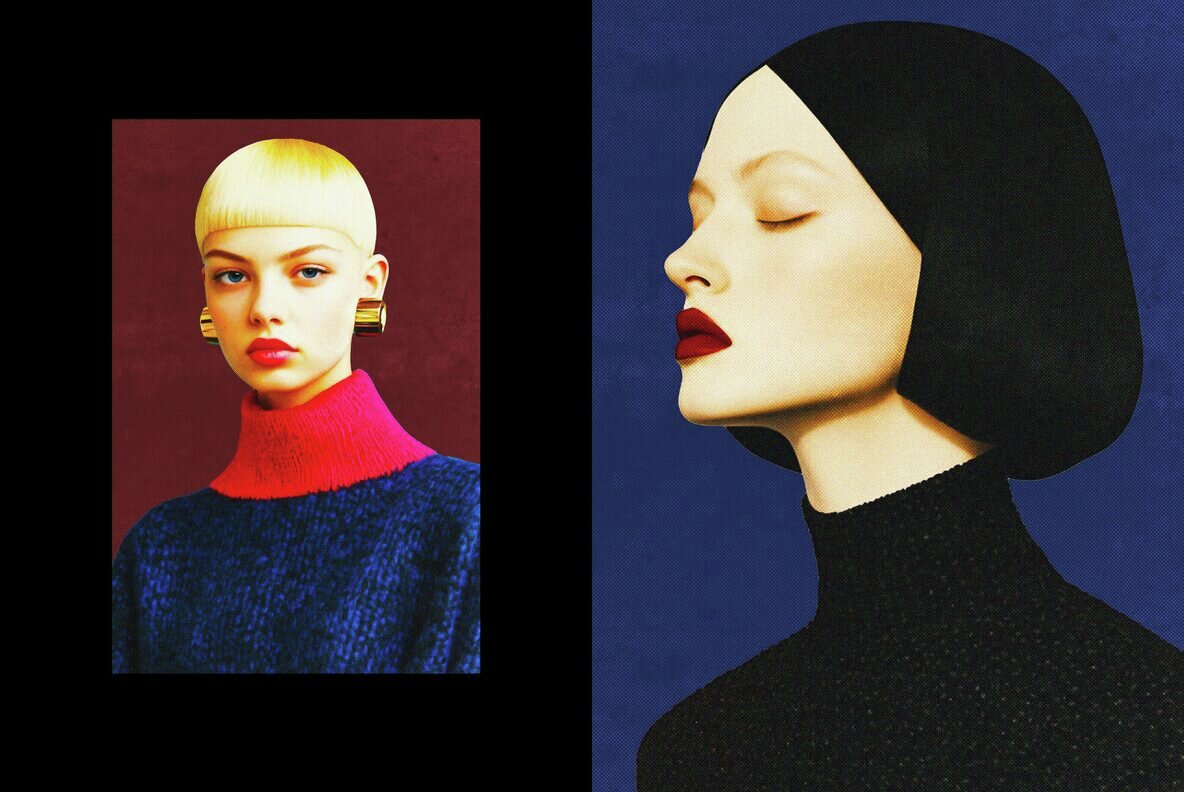 Soft Grainy Print Photo Effect 6