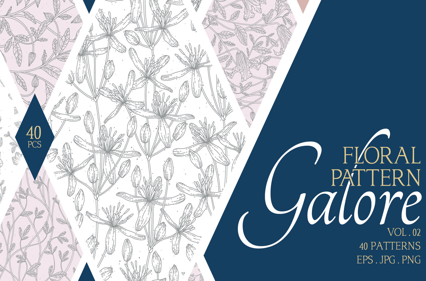 Floral Pattern Galore Vol 02 1