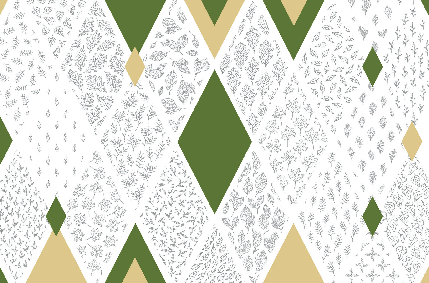 Floral Pattern Galore Vol 03 Leaf patterns 2