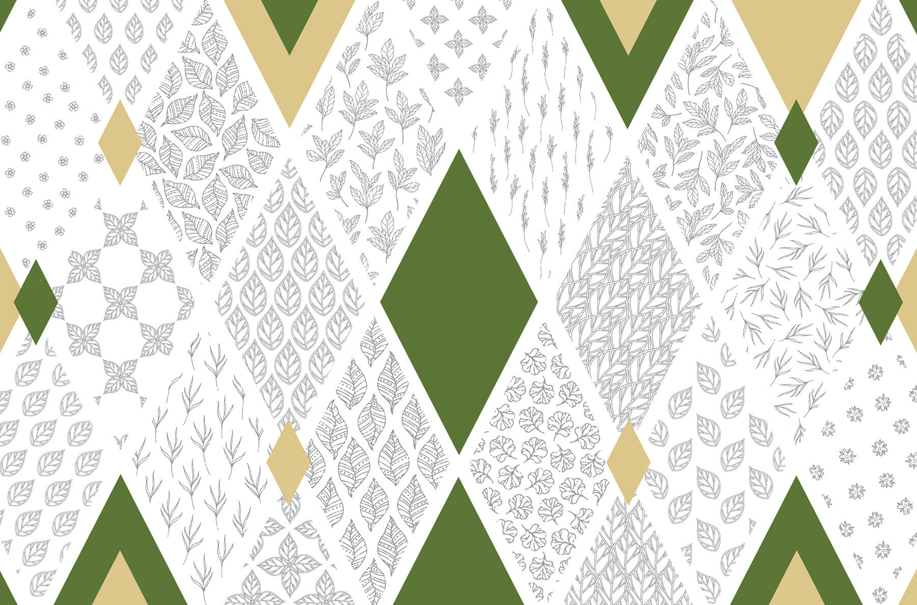 Floral Pattern Galore Vol 03 Leaf patterns 3