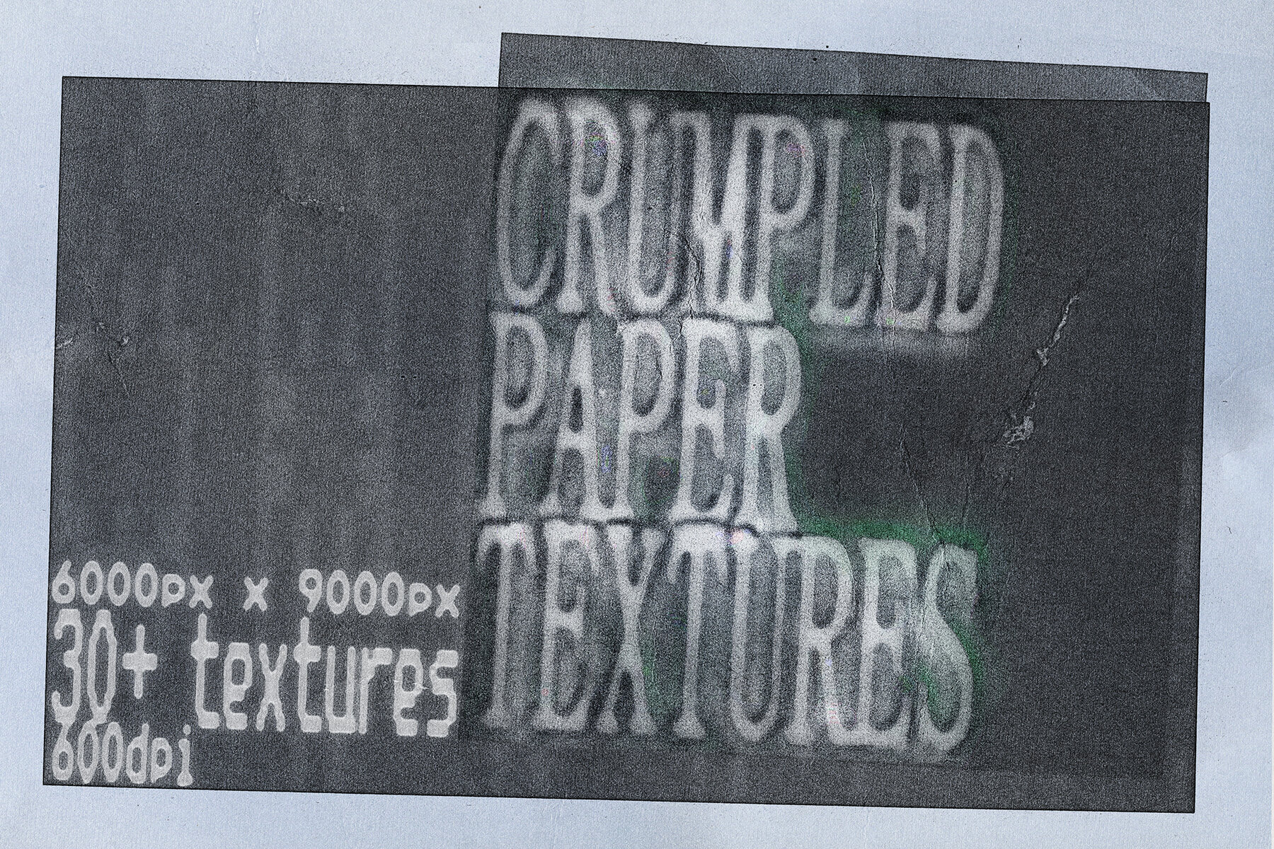 Crumpled Archive Paper Textures 1