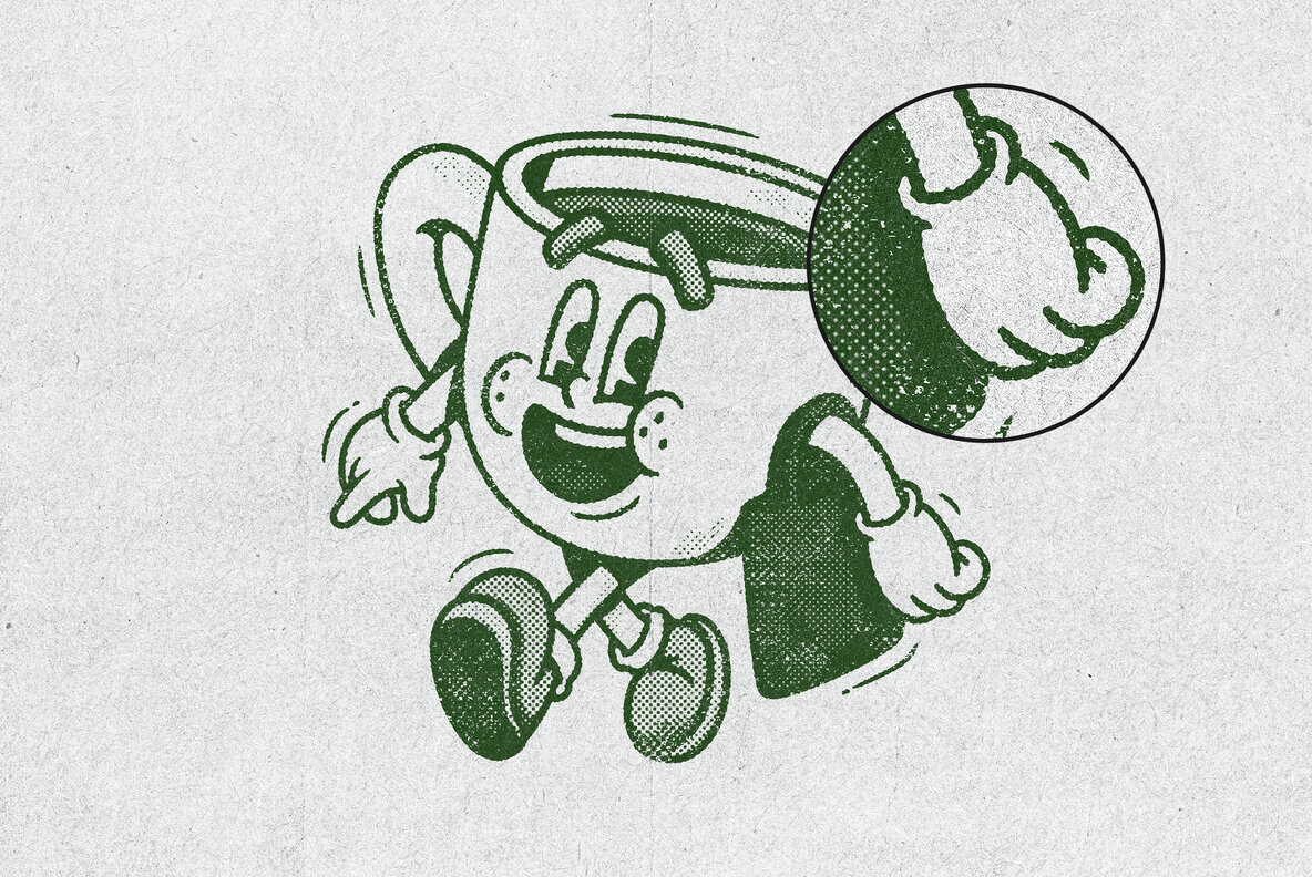 Halftone Stamping Effect 3