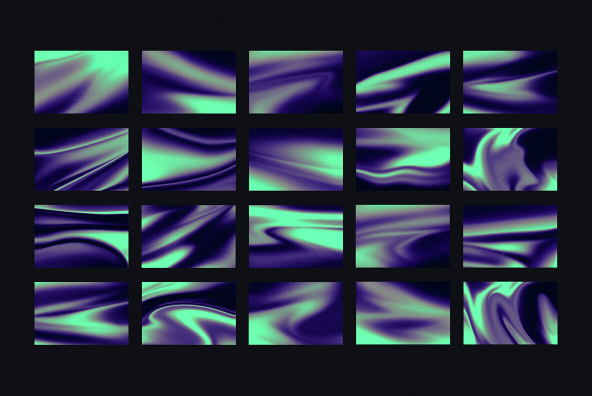 Northern Lights Gradient Textures 2