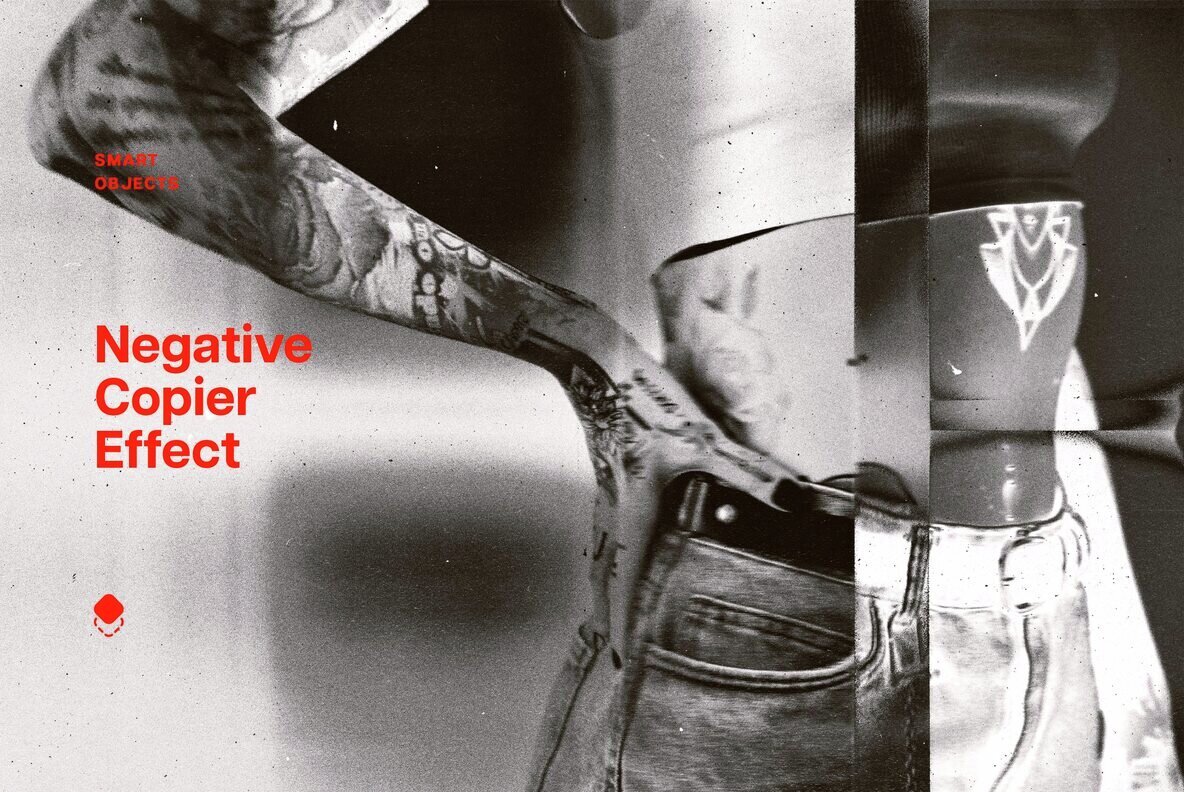 Negative Copier Photo Effect 1