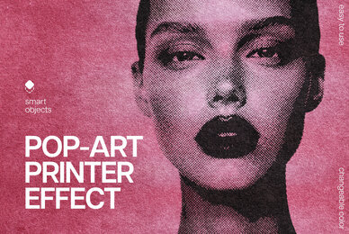 Pop Art Printer Effect