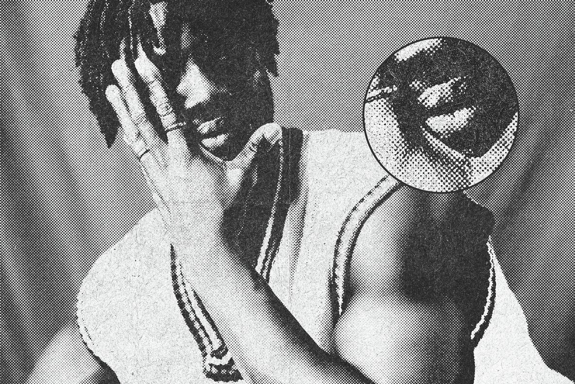 Retro Postcard Halftone Photo Effect 3