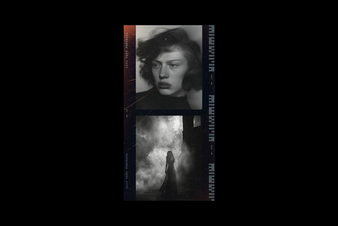 Retro Film Frames Mockups 5