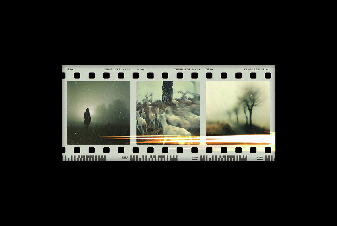 Retro Film Frames Mockups 7