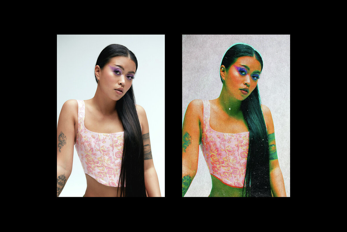 Grunge Print Photo Effect 2