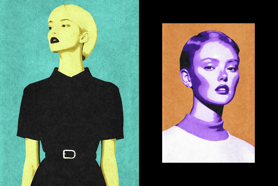 Popart Magazine Print Effect 4