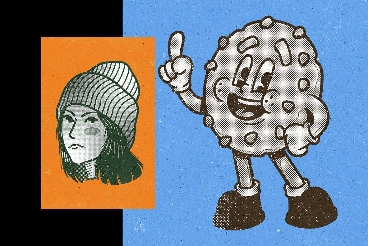 Print Stamp Effect 4