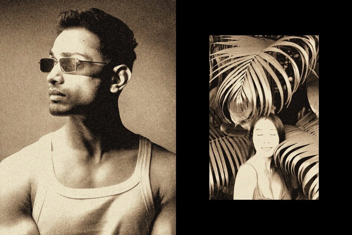 Sepia Print Photo Effect 2