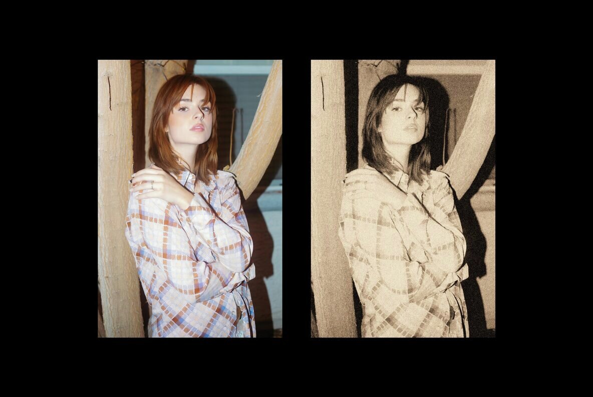 Sepia Print Photo Effect 4