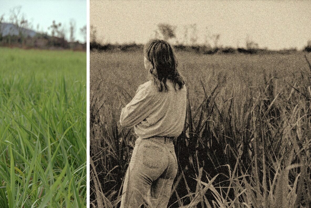 Sepia Print Photo Effect 5