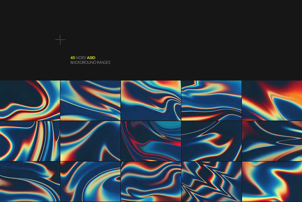 Mahakala Acid Gradient Textures 2