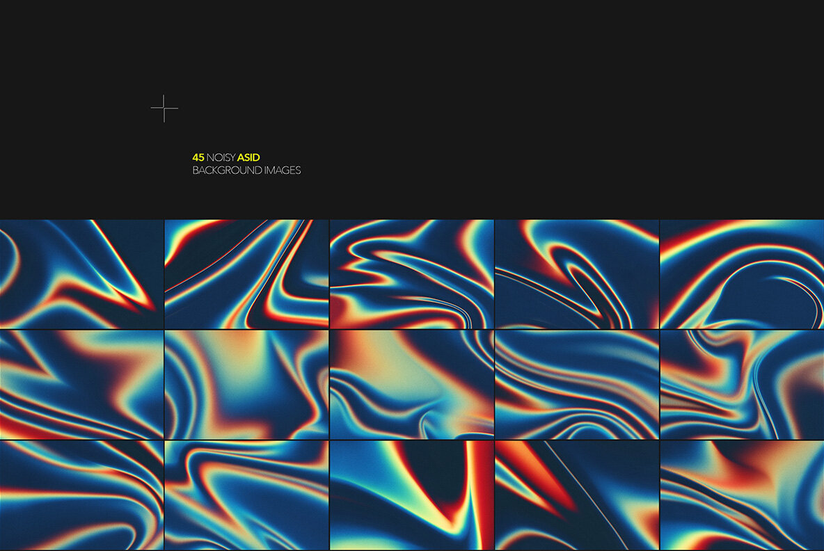 Mahakala Acid Gradient Textures 4